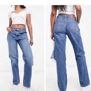 Levi’s low pro straight leg jeans